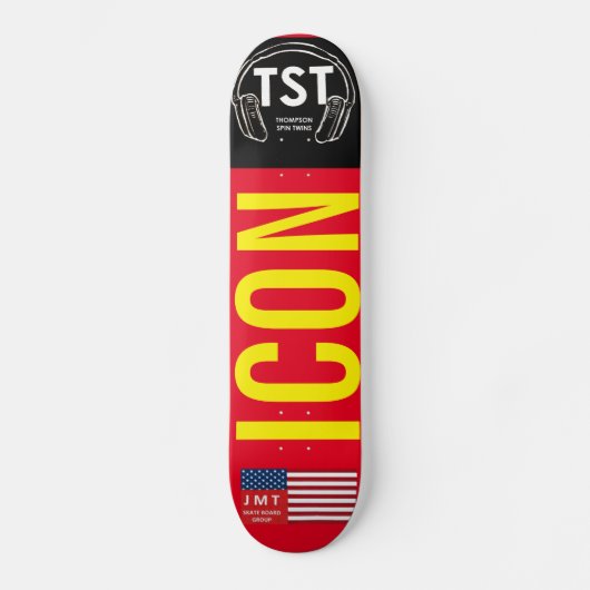 ICON   OFFICIAL スケートボード (正面)