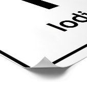 ICoNiC化学周期表語要素 ポスター (角)