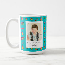 Iconic 90の40th誕生日プレゼント写真 コーヒーマグカップ