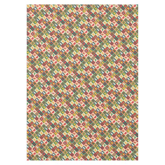 Iconic Christimas Tablecloth テーブルクロス (正面)
