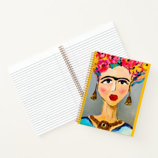 Iconic Frida Kahlo Notebook ノートブック