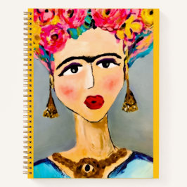 Iconic Frida Kahlo Notebook ノートブック