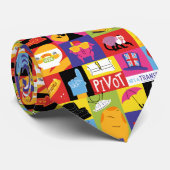 Iconic FRIENDS™ Pattern ネクタイ (ロール)