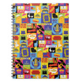 Iconic FRIENDS™ Pattern ノートブック (正面)