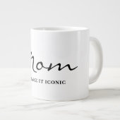 Iconic Fun Witty Cool Mom Coffee Mug ジャンボコーヒーマグカップ (正面右)