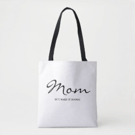 Iconic Fun Witty Cool Mom Minimalist Tote Bag トートバッグ