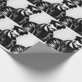 Iconic LGBTQ Gay Leather Daddy Wrapping Paper ラッピングペーパー (角)