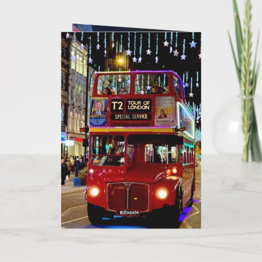 Iconic London - Christmas カード (裏面)