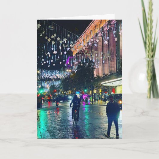 Iconic London - Christmas カード (正面)