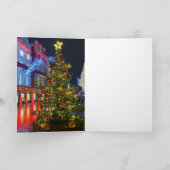 Iconic London - Christmas カード (内部)