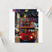 Iconic London - Christmas  カード (正面/裏面インサイチュ)