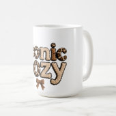 Iconic Mom Faux Yarn Style cup – Cozy Women’s P コーヒーマグカップ (正面右)