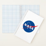 Iconic NASA Science Notebook (White Spiral) ノートブック<br><div class="desc">重要な注意： NASA Insigniaおよび識別子は、NASAの許可を得て提供され、使用される。</div>