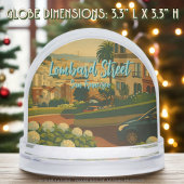 Iconic San Francisco Lombard Street Souvenir Dome 