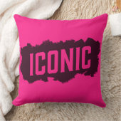 ICONIC Statement Throw Pillow クッション (ブランケット)