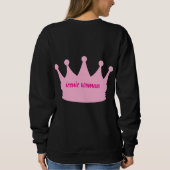 iconic woman sweatshirt  スウェットシャツ (裏面)