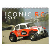 IconicRC.com 2012 RC車のカレンダー カレンダー (カバー)