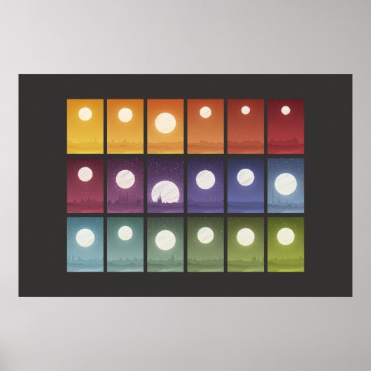 Iconography Data Art - ワールド ポスター (正面)