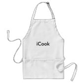 iCookエプロン スタンダードエプロン (正面)