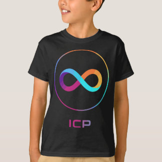 ICP Crypto DFINITYインターネットコンピュータ暗号通貨 Tシャツ