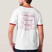ICRI -アリストテレスの引用文のTシャツ Tシャツ (裏面)