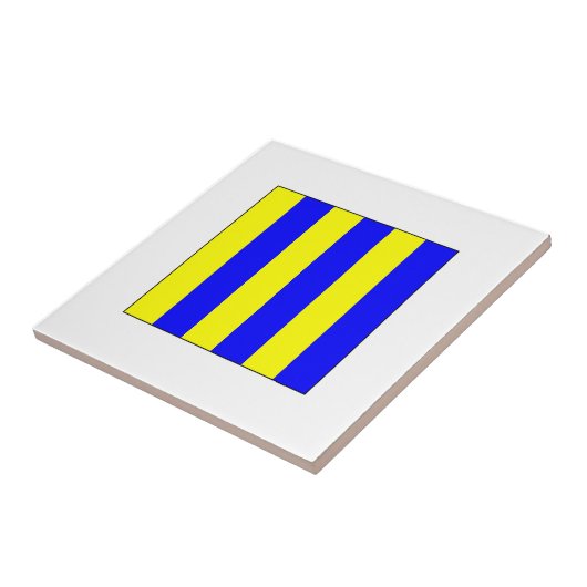 ICSの旗G タイル (側面)