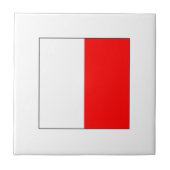 ICSの旗H タイル (正面)