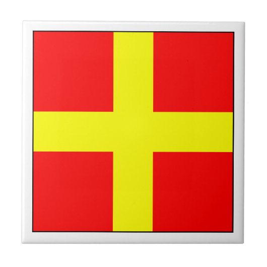 ICSの旗R タイル (正面)