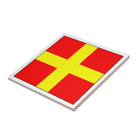 ICSの旗R タイル (側面)