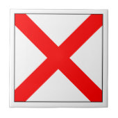 ICSの旗V タイル (正面)