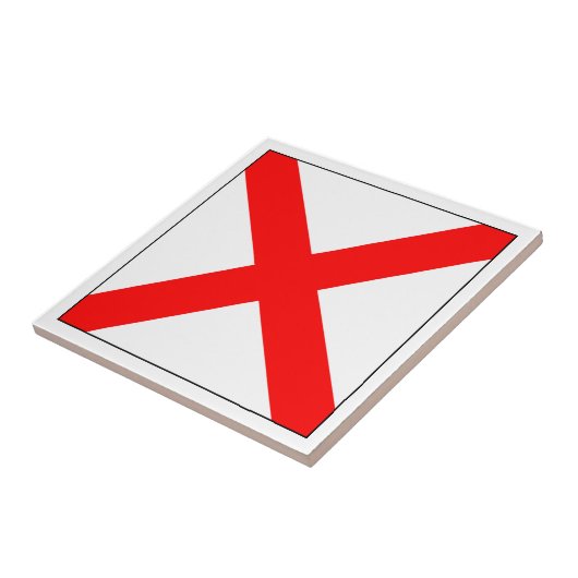 ICSの旗V タイル (側面)