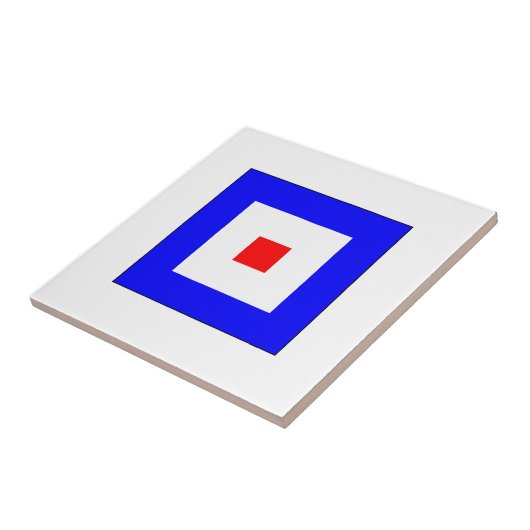 ICSの旗W タイル (側面)