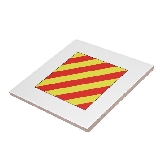 ICSの旗Y タイル (側面)