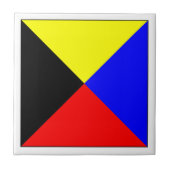 ICSの旗Z タイル (正面)