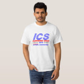 ICSの連続した人は衰退しました Tシャツ (正面フル)