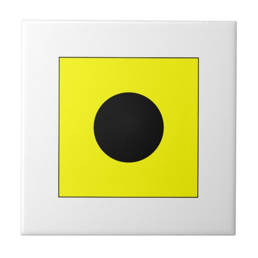 ICSフラグI タイル (正面)