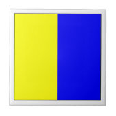 ICSフラグK タイル (正面)