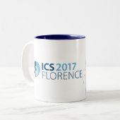 ICS 2017年のフィレンツェ2の調子のマグ ツートーンマグカップ (正面左)