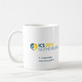 ICS 2019年のヨーテボリのマグ コーヒーマグカップ (左)