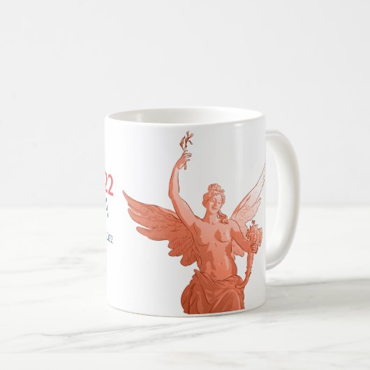 ICS 2022ウィーンマグ、325 ml コーヒーマグカップ (正面右)