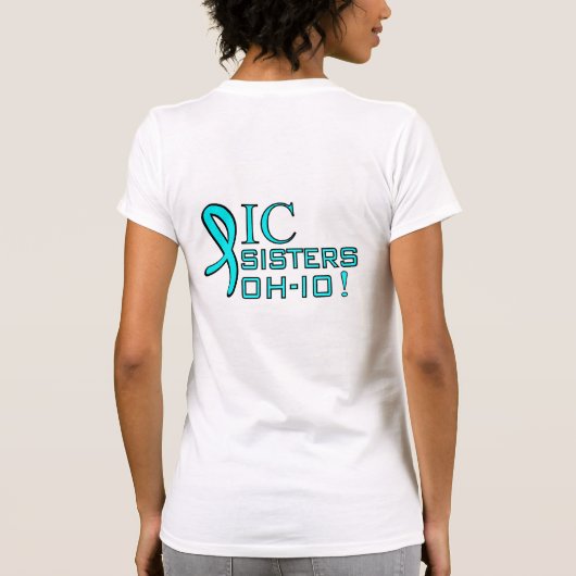 ICSUオハイオ州Meetupのワイシャツ Tシャツ (裏面)
