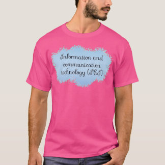 ICT Information and Communication Technology Schoo Tシャツ