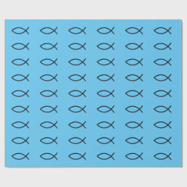 Icthusの魚の包装紙 ラッピングペーパー