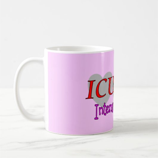ICUの集中的な看護のユニークなギフト コーヒーマグカップ (左)