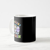 Icuクルー卵ケレンかわいいバニーイースター集中Ca コーヒーマグカップ (正面左)