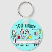 ICUナースギフトユニーク3Dアーティストグラフィックス キーホルダー (正面)