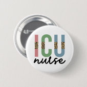 ICUナースチーターRNナース感謝ギフト 缶バッジ (正面&裏面)