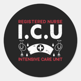 Icu登録ナース病院Rn Medical Intensive ラウンドシール