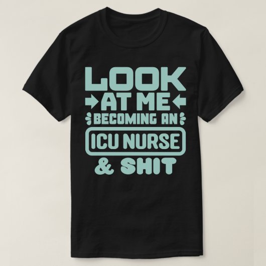 ICU看護学生3 Tシャツ (デザイン正面)