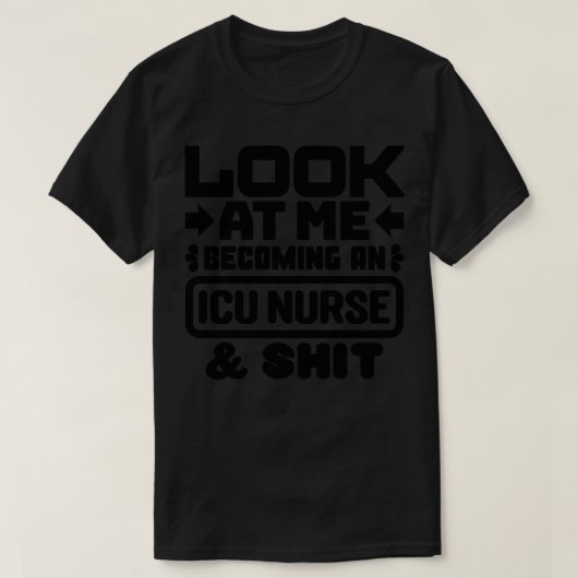 ICU看護学生 Tシャツ (デザイン正面)